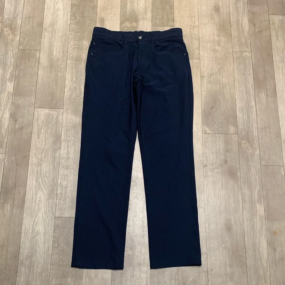 Mens FootJoy Golf Athletic Fit Straight Leg Performance 5‎ Pocket Pants